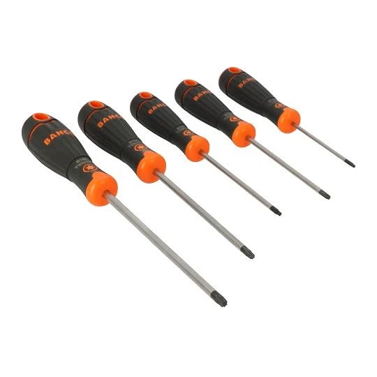 Atsuktuvų rinkinys 5 vnt BahcoFit Torx T10-T30