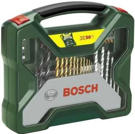 Bosch antgalių ir grąžtų rinkinys Titanium 50 vnt.