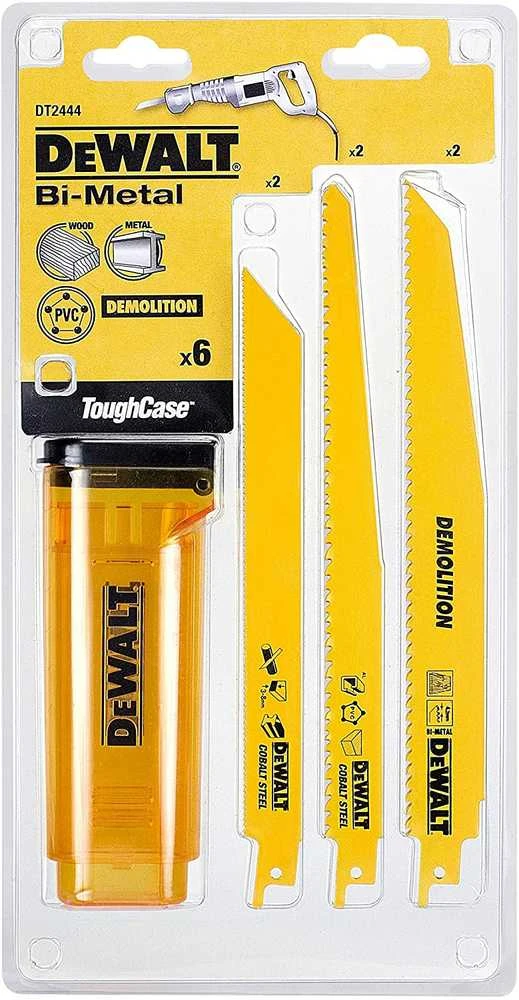 Pjūklelių komplektas DeWalt DT2444-QZ; 152/203/228 mm; 6 vnt.