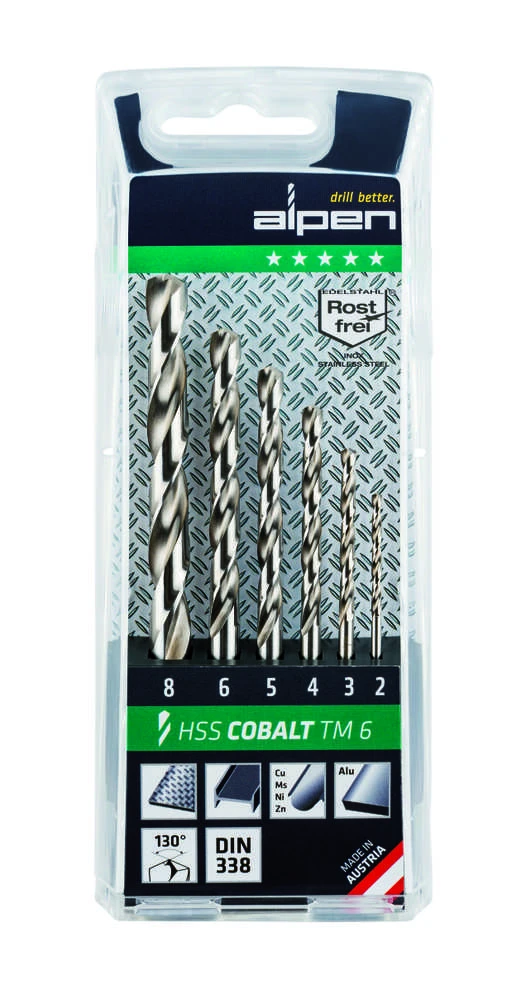 Grąžtas Maykestag Alpen HSS-ECo TM 6