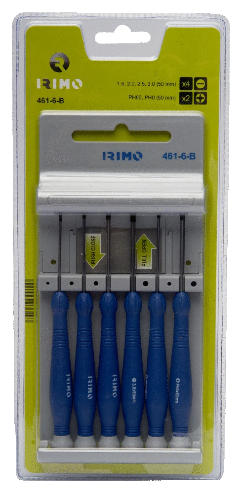 Precizinių atsuktuvų rinkinys 6 vnt SL, PH Irimo