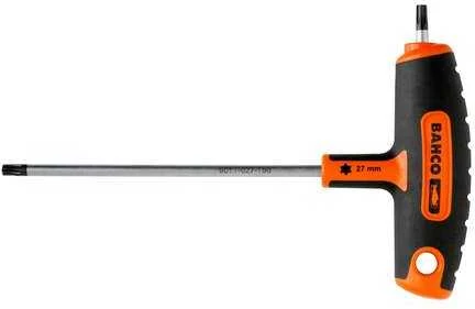 Bahco T-formos TORX raktų rinkinys, 6vnt, T10-T15-T20-T25-T30-T40