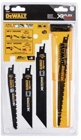 Pjūkleliai tiesiniam pjūklui DeWalt DT99551-QZ; 8 vnt.