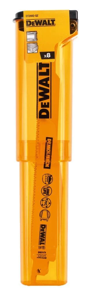 8 skirtingų Long Life durtuvų pjūklų rinkinys, skirtas Dewalt stūmokliniam pjūklui [DT2442-QZ]
