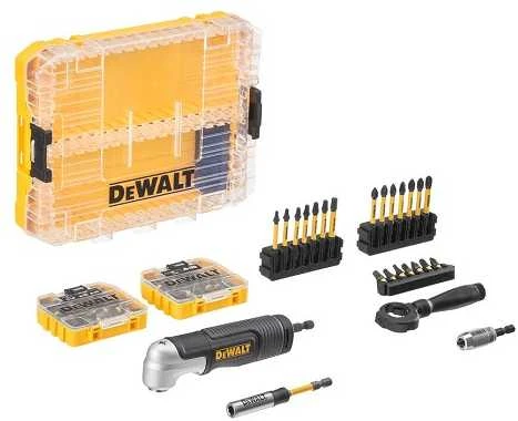80 vnt. 1/4 colio smūginių antgalių rinkinys su DeWALT kampine galvute [DT70775-QZ]