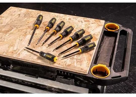 Atsuktuvų komplektas DeWalt DWHT65102-0; 8 vnt.