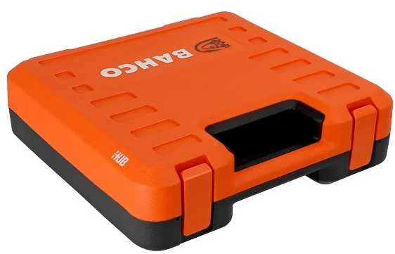 Bahco Galvučių 4-32mm, priedų ir raktų 8-17mm komplektas 1/2"+1/4" 98 vnt, Dynamic-Drive profilis