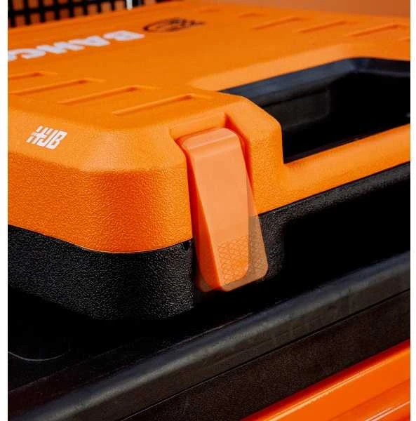 Bahco Galvučių 4-32mm, priedų ir raktų 8-17mm komplektas 1/2"+1/4" 98 vnt, Dynamic-Drive profilis