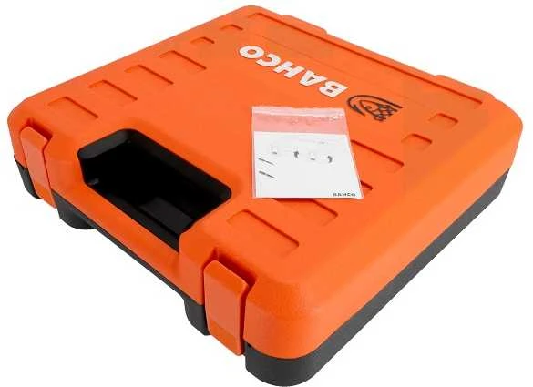 Bahco Galvučių 4-32mm, priedų ir raktų 8-17mm komplektas 1/2"+1/4" 98 vnt, Dynamic-Drive profilis
