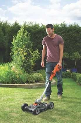 Akumuliatorinė žoliapjovė - trimeris Black & Decker Strimmer® STC1820CM, 18 V 2 Ah, 28 cm