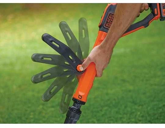 Akumuliatorinė žoliapjovė - trimeris Black & Decker Strimmer® STC1820CM, 18 V 2 Ah, 28 cm