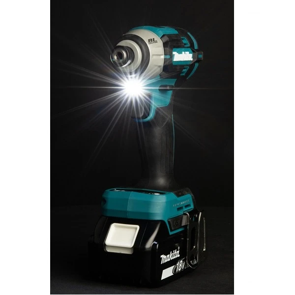 komplektas Combo narzędzi akumulatorowych DTD201 + DTW700, 18V 3x6,0Ah Makita [DLX2564GJ]