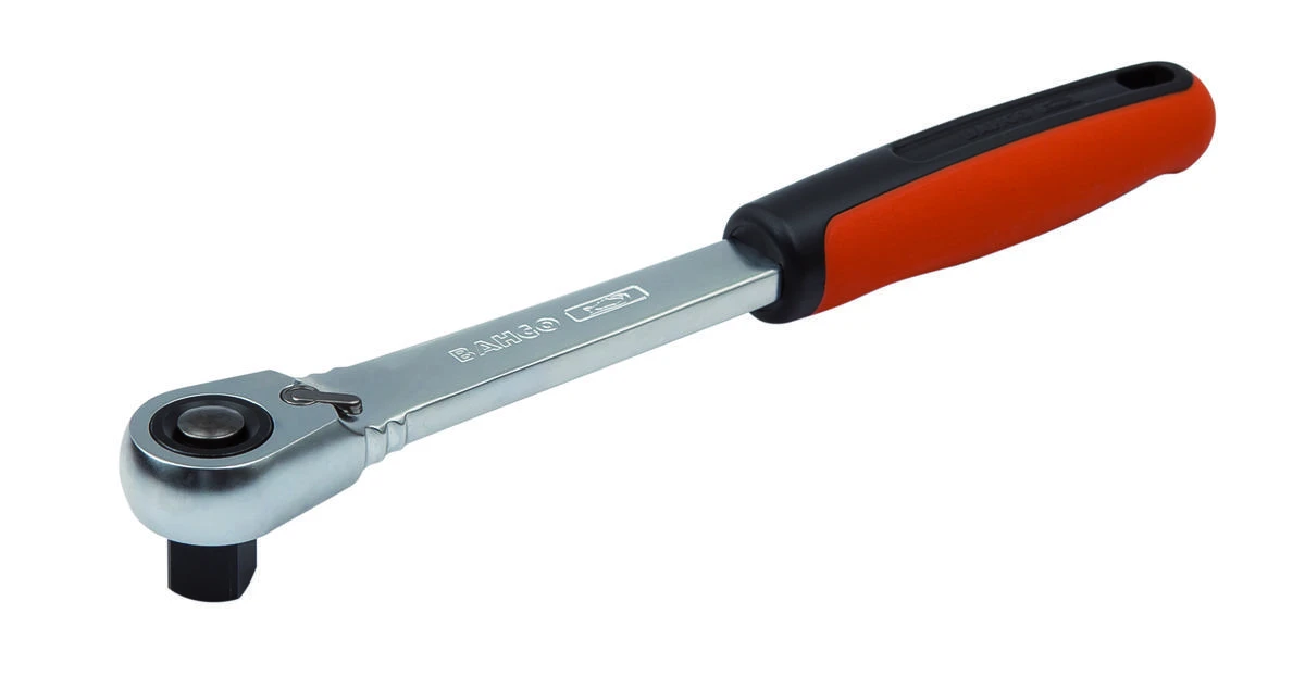 Bahco Galvučių, priedų bei įrankių rinkinys su siauragalvėmis terkšlėmis 1/2" ir 1/4" 103 vnt