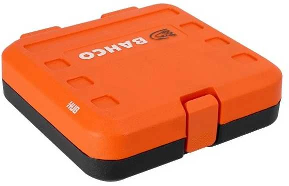 Bahco Galvučių ilgų ir trumpų rinkinys 10-22mm + bits PH,PZ,HEX,TORX 53vnt 3/8"