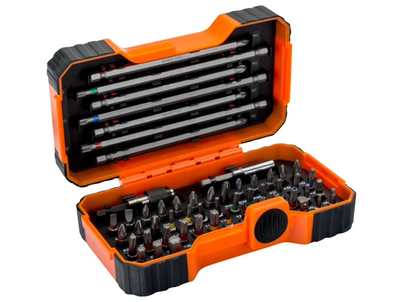 Bahco Antgalių rinkinys 1/4" 54vnt