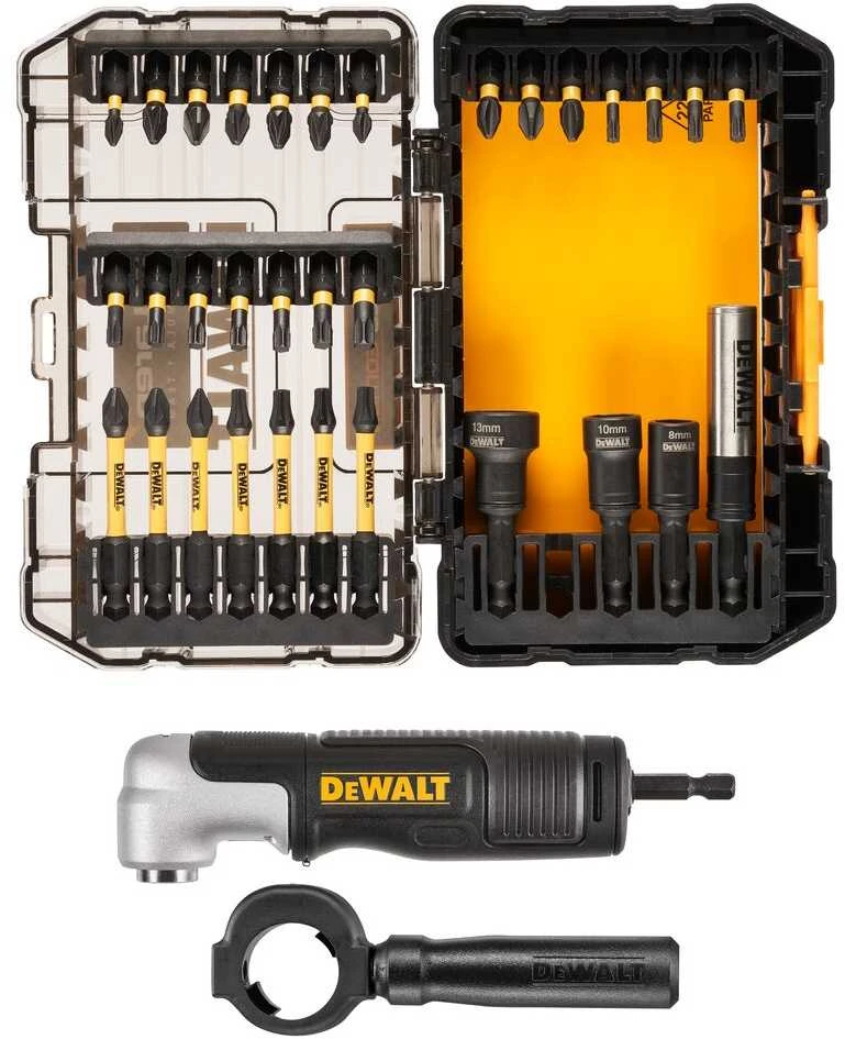 dewalt mclaren komplektas bitów toughcase+ 33el.