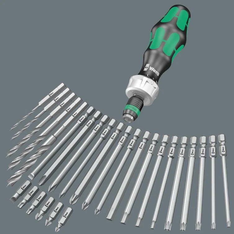 WERA Kraftform Kompakt H 1 Wood Bit-Check