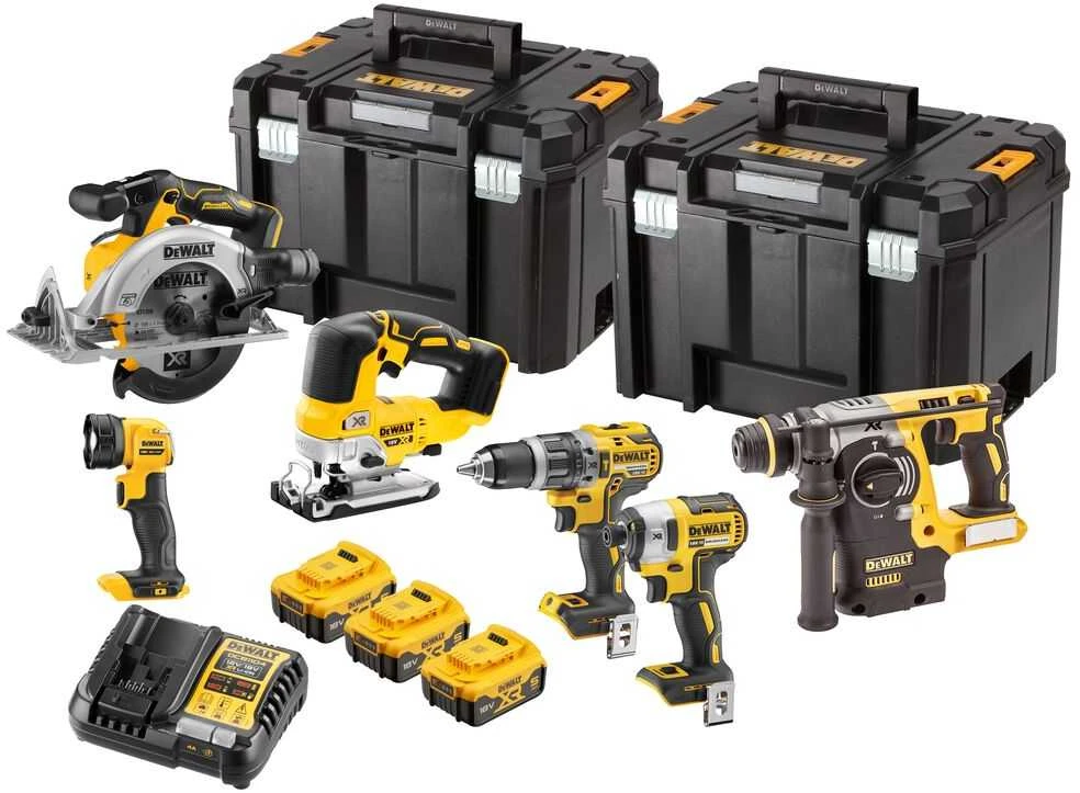 DEWALT DCK690P3T 18 V kombinuotas elektrinių įrankių rinkinys