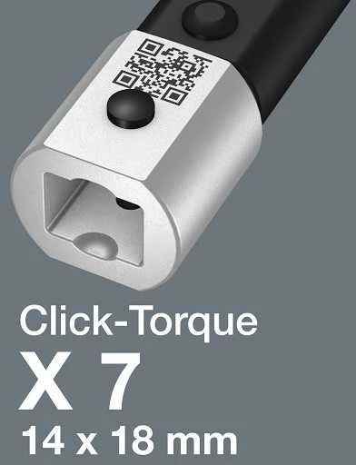 „Wera Click-Torque“ sukimo momento raktų rinkinys įkišamiems antgaliams (W05136076001)