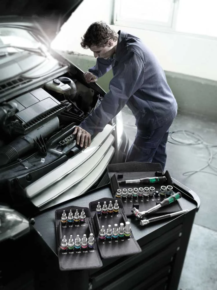 WERA 8790 HMC HF 1 Zyklop lizdų komplektas