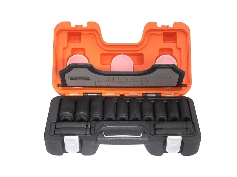 Bahco Smūginių prailgintų galvučių rinkinys D/S14 1/2" 14vnt 10-27mm