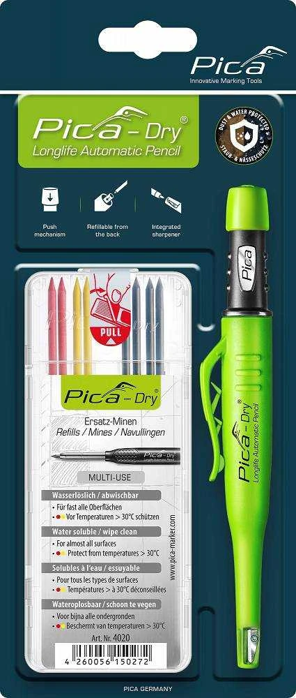 Pica-Marker Pica DRY Bundle with 1x Marker + 1x Refills No. 4020