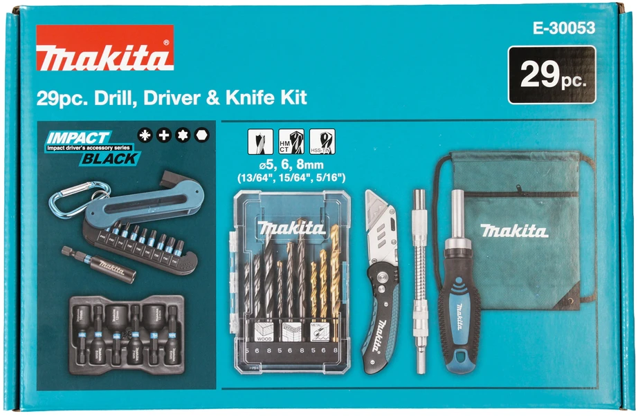 Įrankių rinkinys Makita Makita E-30053 Hand Tool Set 29 pcs