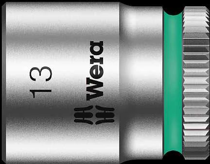 Wera dviračių sukimo momento rinkinys 16vnt, 1/4" 2,5-25Nm, lizdai 10-15mm, lizdai TX10-T30, HEX 3-8mm