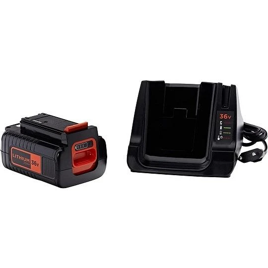 Black & Decker 36V akumuliatorius ir įkroviklis