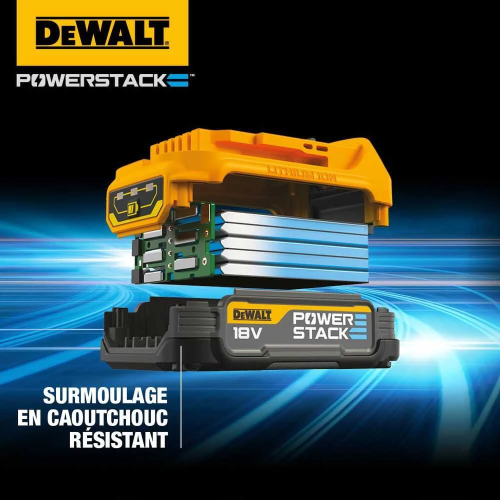 De Walt Akumuliatorius DeWalt DCB1102E2-QW; 18 V; 2x1,7 Ah; Li-ion + pakrovėjas DCB1102