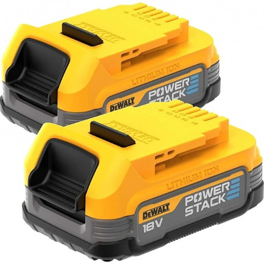 De Walt Akumuliatorius DeWalt DCB1102E2-QW; 18 V; 2x1,7 Ah; Li-ion + pakrovėjas DCB1102