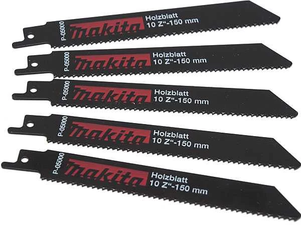 MAKITA BRZESZCZOT DO PIŁY SZABLASTEJ 150mm 5szt DO DREWNA