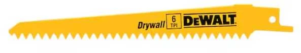 DEWALT BRZESZCZOT DO PIŁY SZABLASTEJ 152x1,8mm SPECJAL. / 5 vnt.