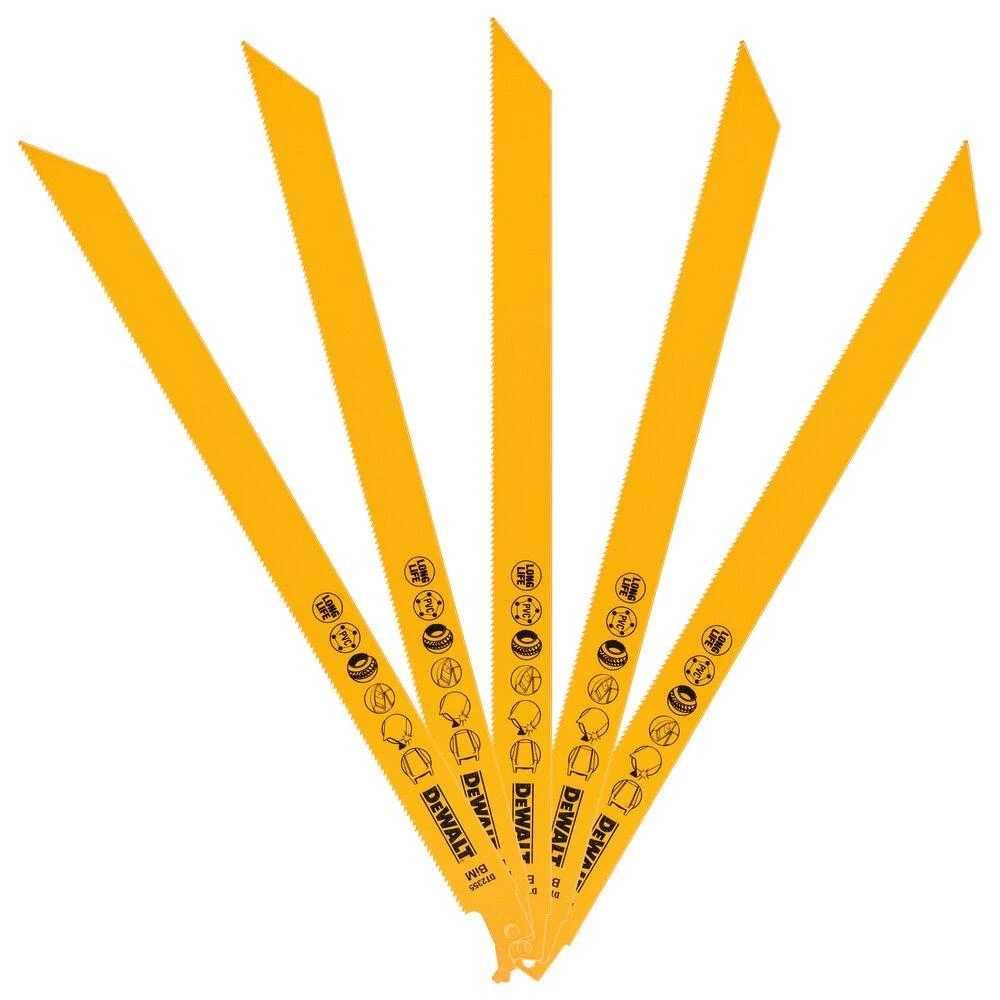 Pjūkleliai tiesiniam pjūklui DeWalt DT2355