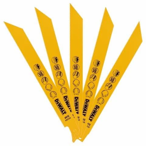 DEWALT BRZESZCZOT DO PIŁY SZABLASTEJ 203x1,4mm S1122EF METAL /5szt.