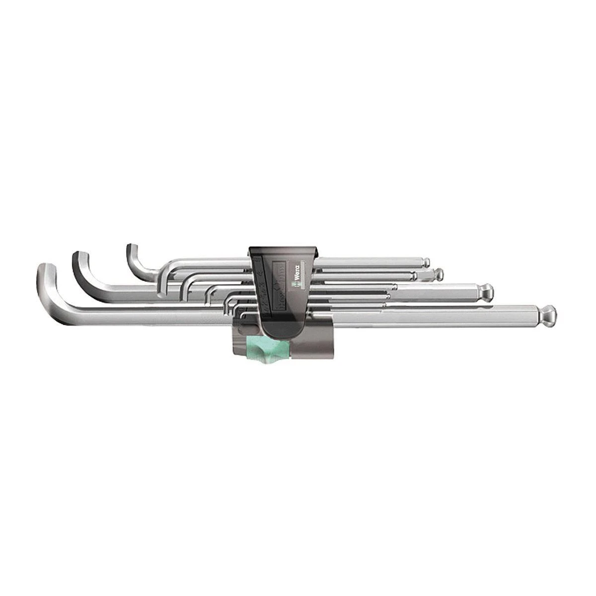 Šešiakampių raktų rinkinys WERA 950PKLS/9 SM SB