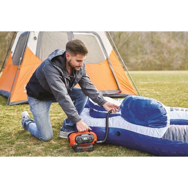 Black & Decker Oro kompresorius Juodas & Decker - BDCINF18N-QS | 12V/230V