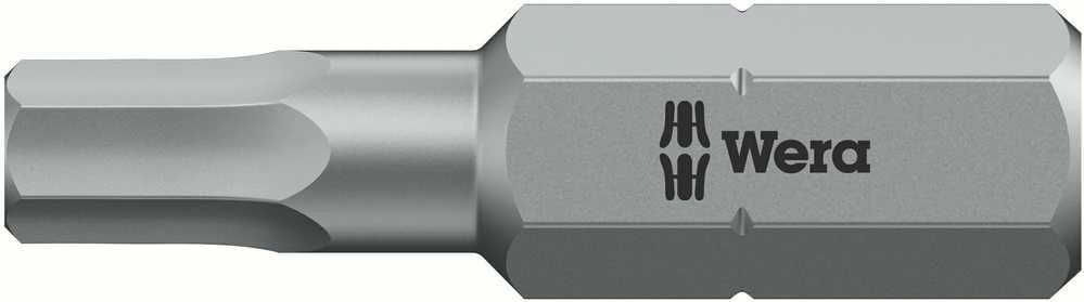 Atsuktuvo antgalis WERA 840/1 Z Hex-Plus BO 5/64" x 25 mm