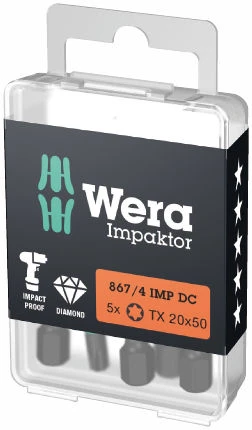 Antgalis TX20/50 867/4 IMP DC Impaktor, Wera