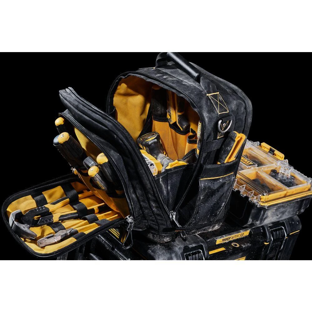 DEWALT Minkštas 11 colių ToughSystem 2.0 krepšys su užtrauktuku, DWST83524-1