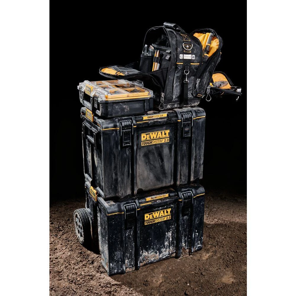 DEWALT Minkštas 11 colių ToughSystem 2.0 krepšys su užtrauktuku, DWST83524-1