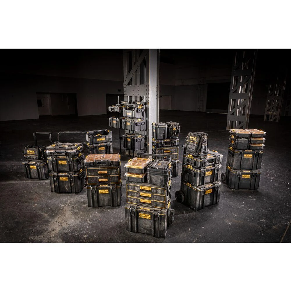 DEWALT Minkštas 11 colių ToughSystem 2.0 krepšys su užtrauktuku, DWST83524-1