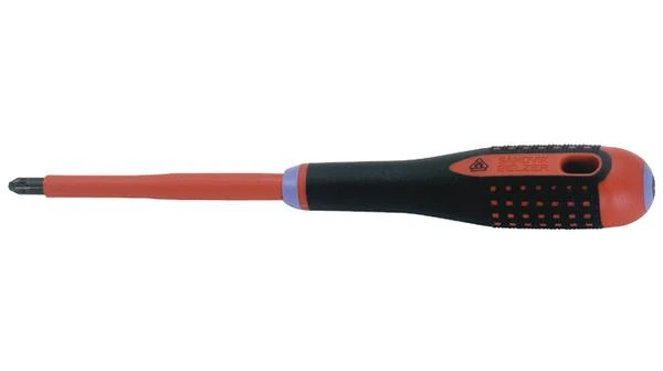Bahco Izoliuotas atsuktuvas ERGO™ Pozidriv PZ0x75mm 1000V VDE