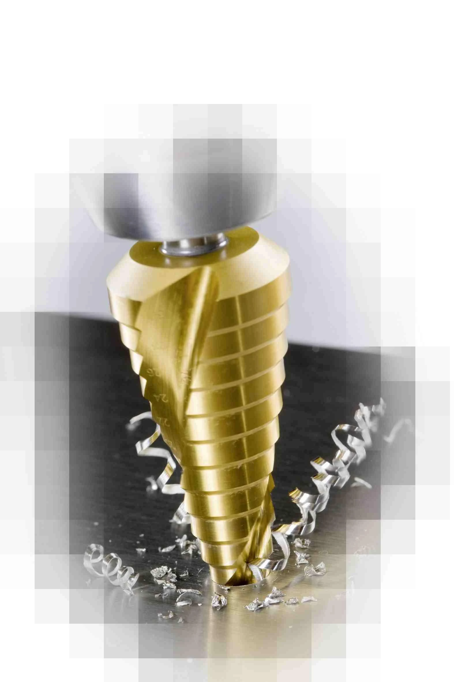 kobalto pakopinis grąžtas metalui, nerūdijančiam plienui ir plastikui 4,0–20,0 mm, HSS-Co Alpen [0072600620100]