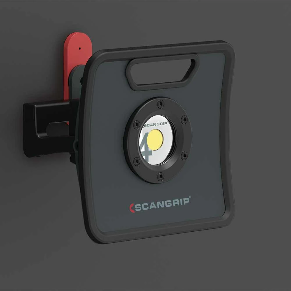 COB LED darbo lempa 4000 liumenų, NOVA 4K, SCANGRIP 03.5440 + trikojis 2m 03.5685 [49.0442]