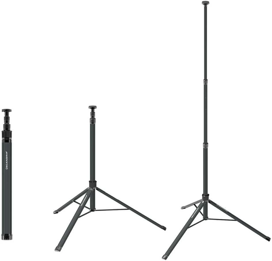 COB LED darbo lempa 4000 liumenų, NOVA 4K, SCANGRIP 03.5440 + trikojis 2m 03.5685 [49.0442]