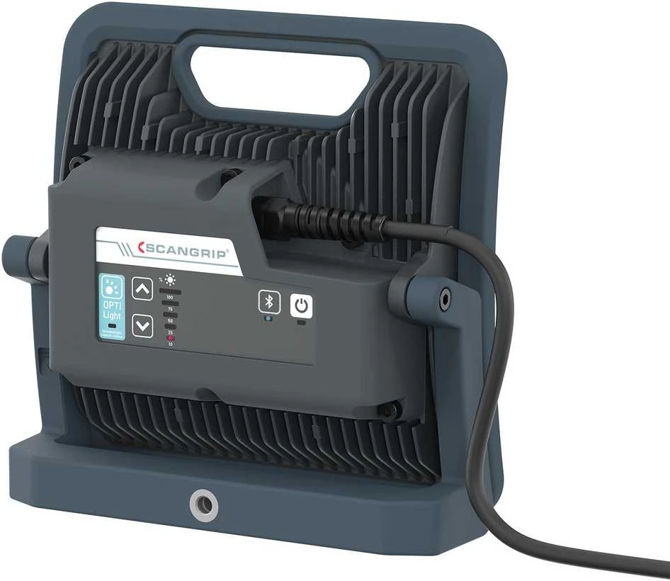 Darbo lempa LED NOVA 12, 12000lm, Bluetooth IK07/IP67 + 3m stovas, Scangrip