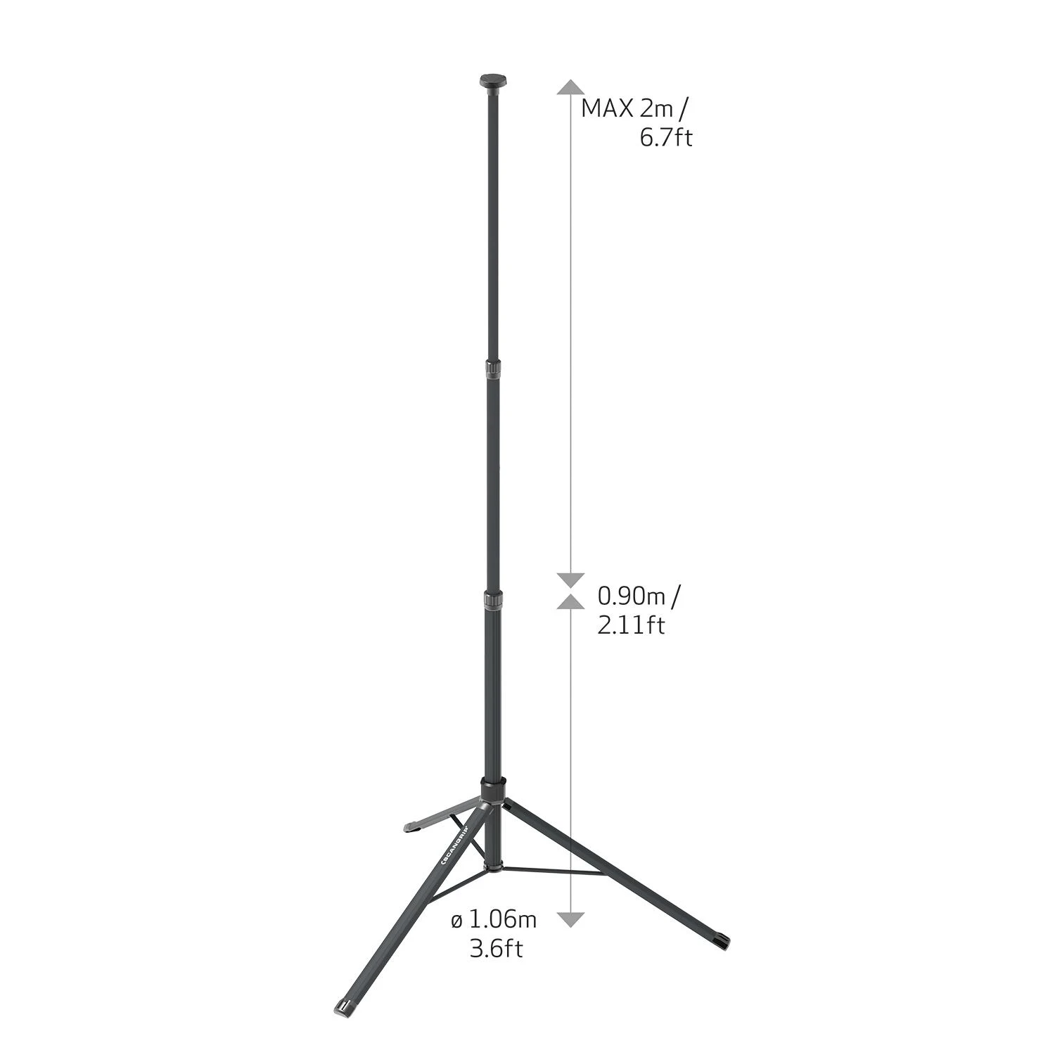 Darbo lempa su trikoju Scangrip TOWER COMPACT CONNECT, 2500lm, IP30