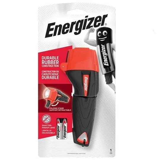 Energizer Durable Rubber LED guminis kompaktiškas žibintuvėlis 60 lm