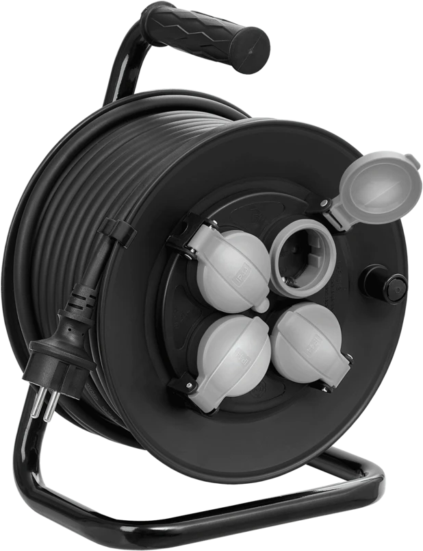 LenaLighting Prailginimo kabelio ritė 40 m 3x1,5 mm, IP44, Lena Lighting [612398]